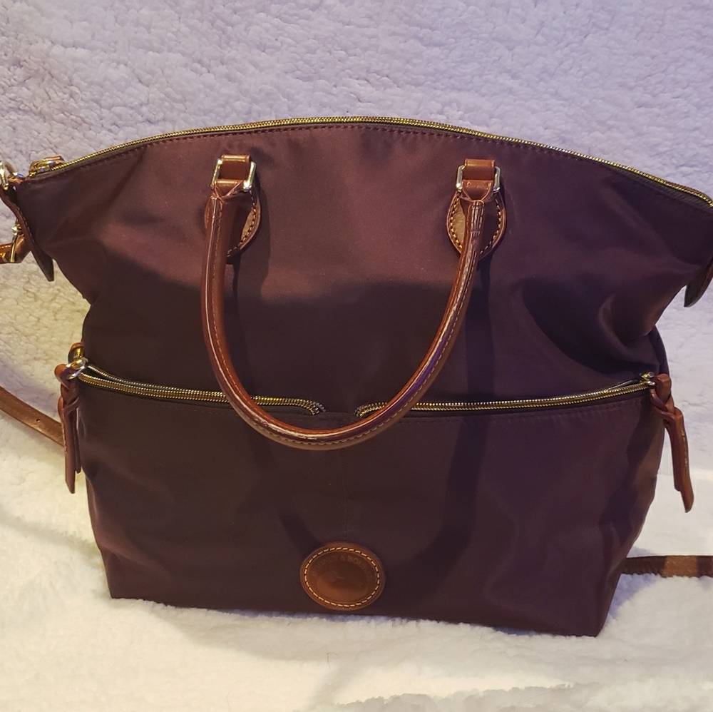 Dooney and Bourke Nylon Large Pocket Satchel